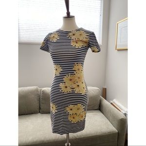 French Connection striped dress